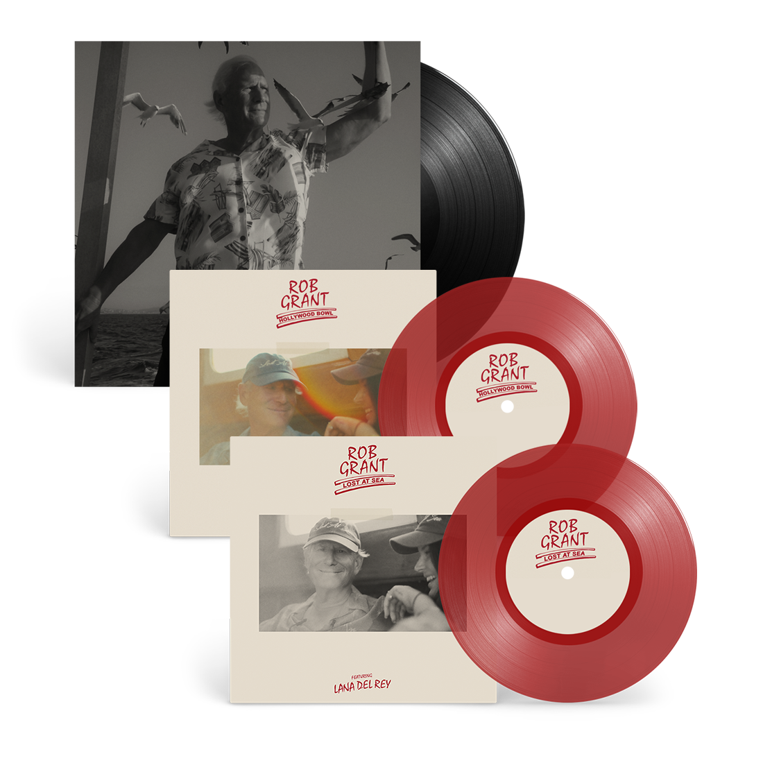 Limited Edition Lost At Sea LP & Exclusive 7”s feat. Lana Del Rey