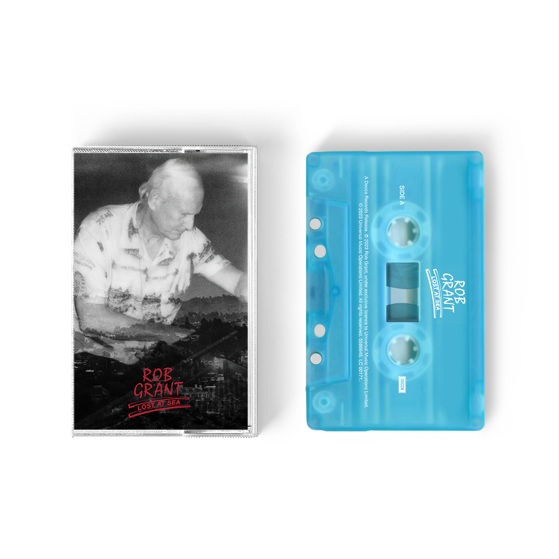 Rob Grant - Lost at Sea: Frosted Aqua Cassette